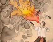 The Amazing Theovald - giclee print