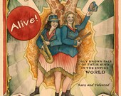 The Chapinski Sisters - giclee print