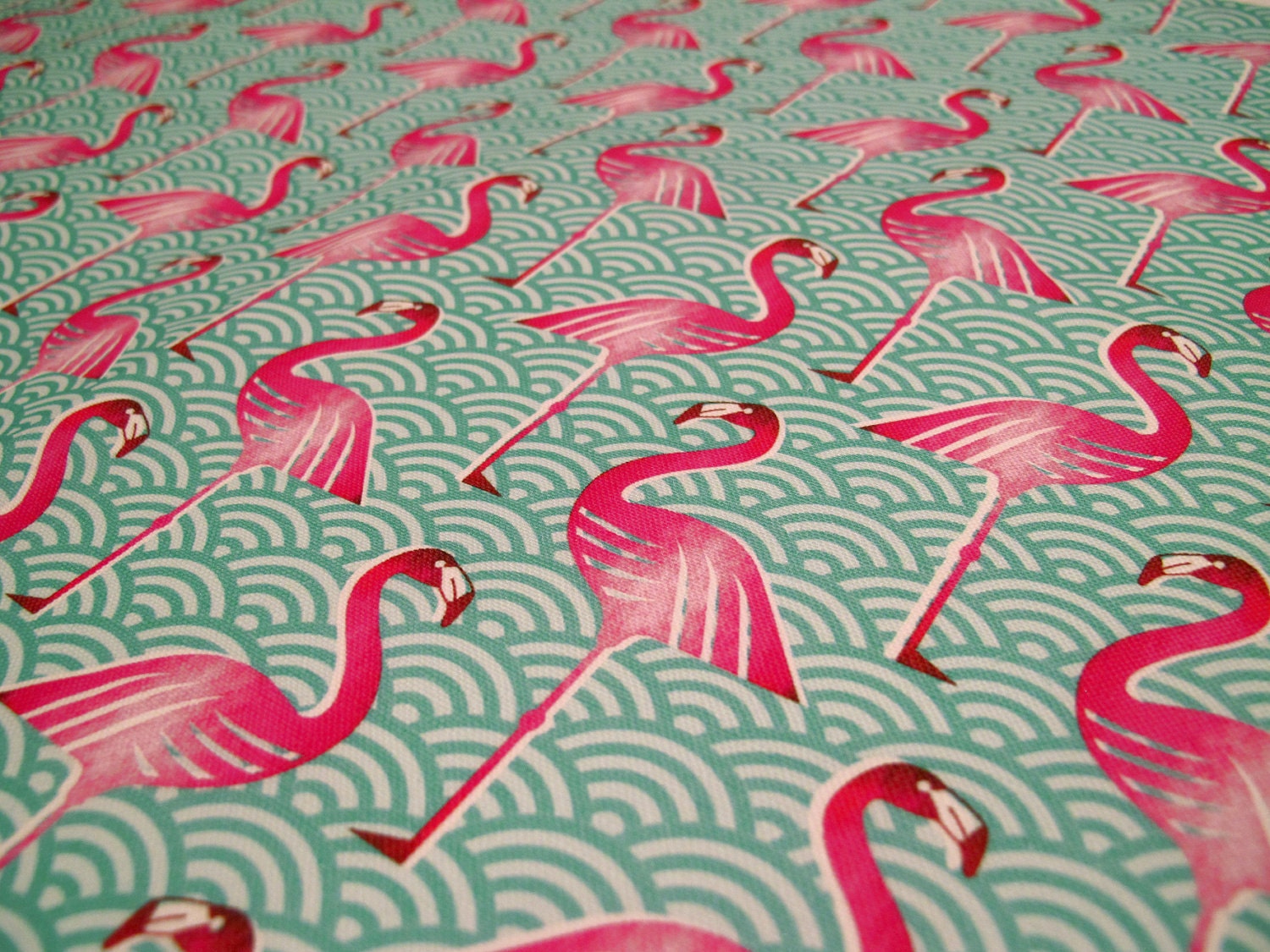Pink Flamingo cushion cover