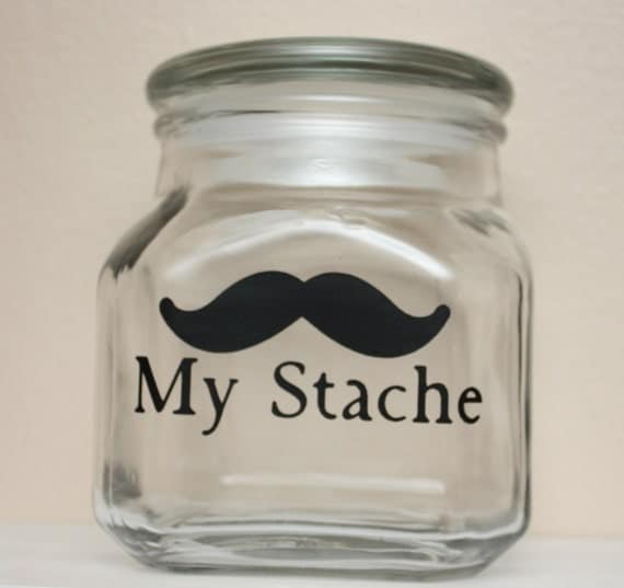My Stache - Mustache Money Jar