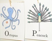 100% PC Recycled ABC Flash Cards ALPHABET Cards