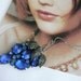 RESERVED Vintage Czech W Germany Bridal Necklace, Unique Artisan Recycled Jewelry