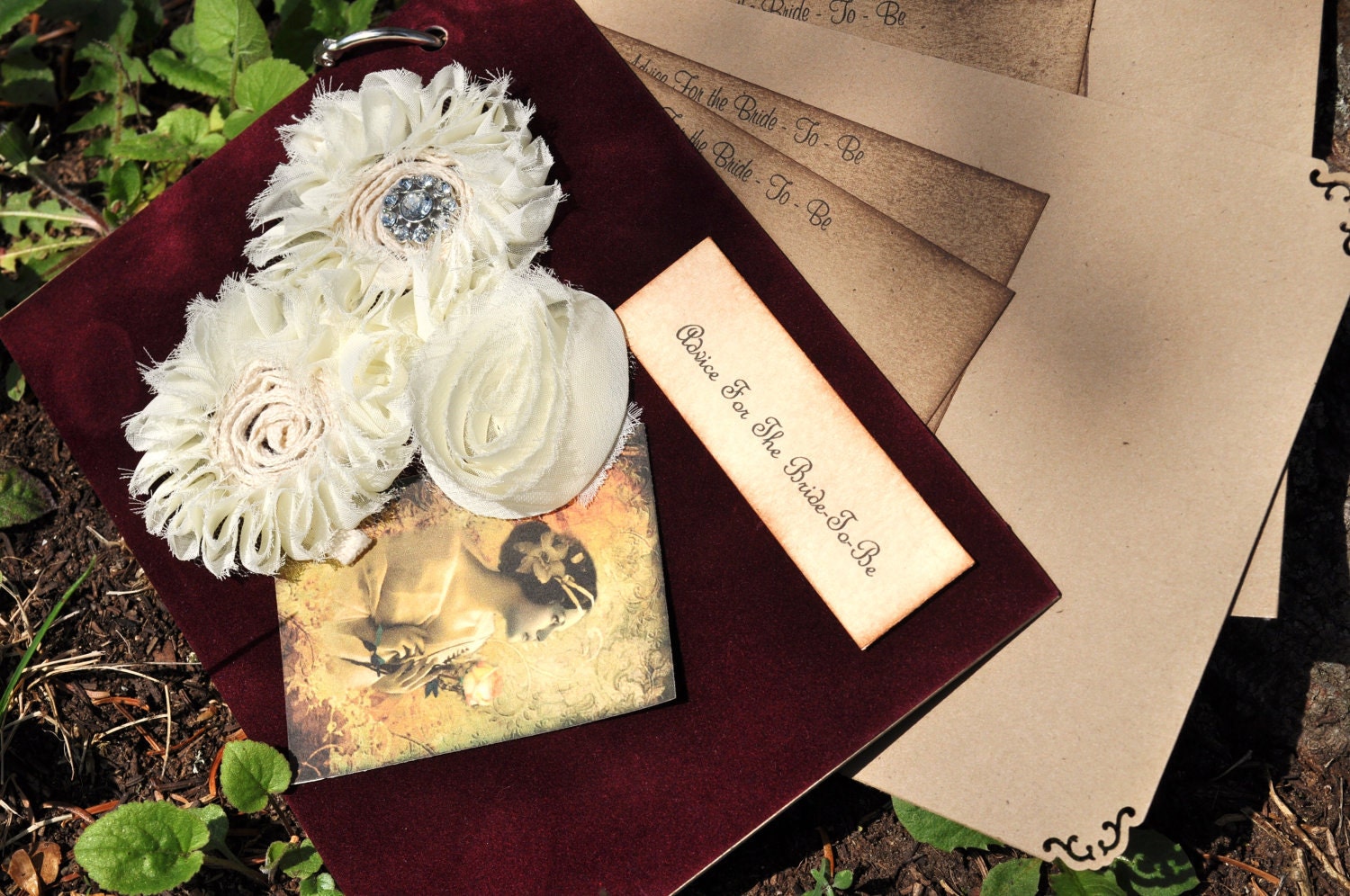 Advice For the Bride Cards Romantic Guest Book Guestbook Cards 50 Cards