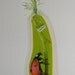 Paper Collage Bookmark Ornament Hangy Thing "LADYBUG"