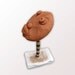 Primitive sculpture of a head, primitive art, primitive sculpture, primitive home decor