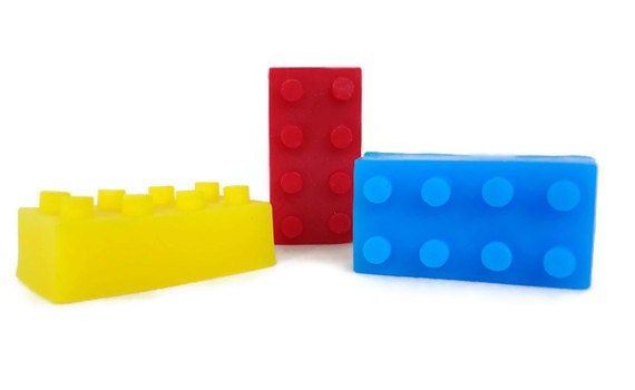 Block Soap Party Favors - Set of 10 - Squeaky Clean Soaps