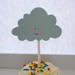 Cloud Cupcake Toppers
