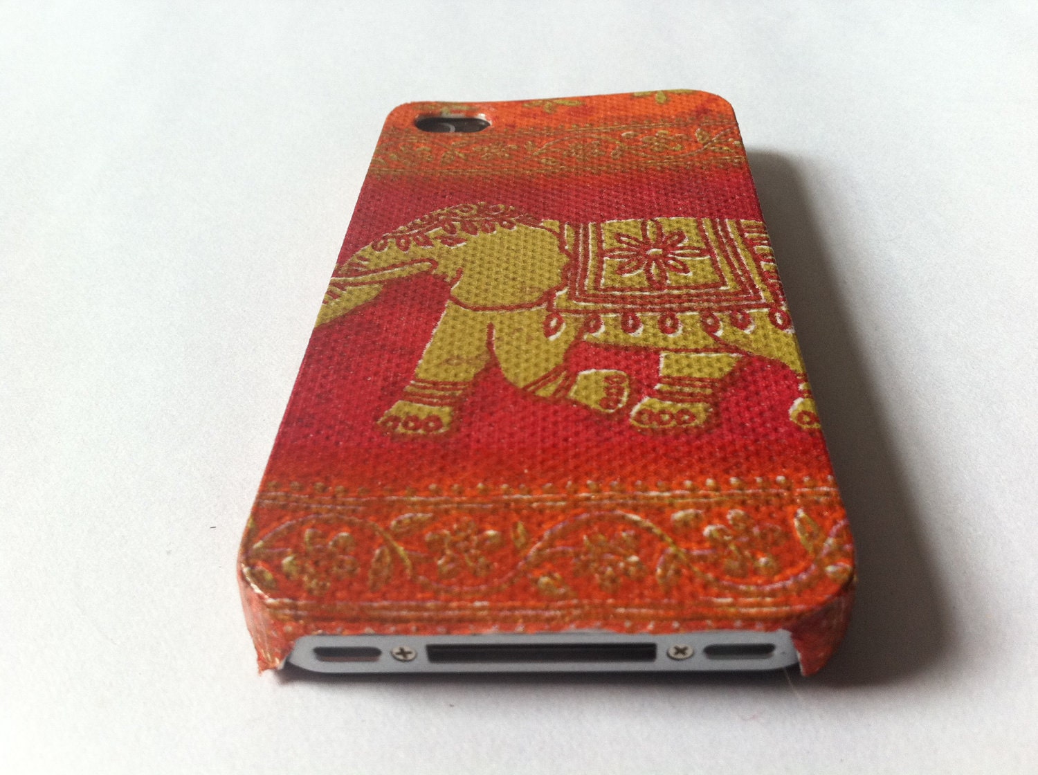 Indian Elephant : iPhone 4 Case, iPhone 4 Cover, iPhone 4s Case, iPhone 4 Hard Case