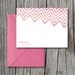 Watercolor Chevron Custom Stationary