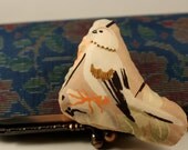 Kawaii Vintage Kimono Bird Broach from Japan