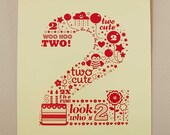 Number Two Girl, 8x10 print