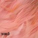 Saddle Coque Feather Fringe - High Quality Feathers - Powder Pink Rooster Saddle Feathers - Saddle Feather Fringe