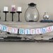 Happy Birthday Banner Decoration for Birthday Party or photo shoot (Any Age)
