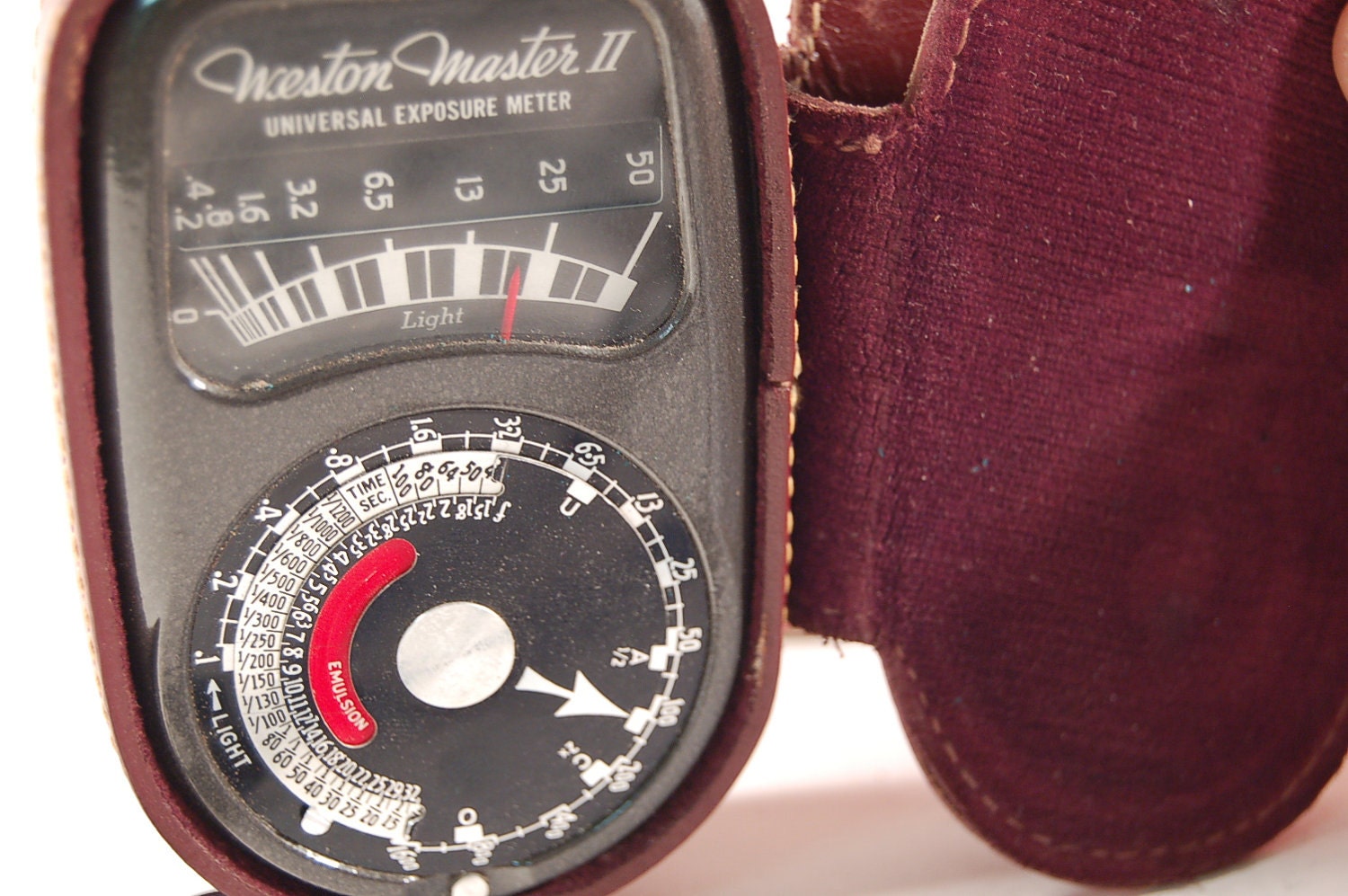 Light Sensitive Weston Master 2 Exposure Camera Meter