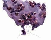 Fashion Illustration, Watercolor Illustration, Print of Fashion Illustration, Watercolor Drawing