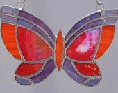 Butterfly Suncatcher in Stained Glass