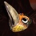 Papier mache Plague Doctor mask Forest bird from Pokaini forest