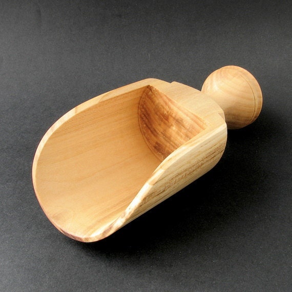 Wooden scoop spoon MILLER'S (1 dcl/3 fl oz)