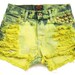 70% SALE High waist jean shorts XS