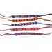 Woven Friendship Bracelets, South American, Bright Colors, SET OF 5