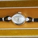 Bulova Ladies 14k 17J White Gold Watch with .25ctw Diamonds, New Old Stock, Box Included