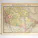 Antique Map of Canada or British North America, 1890s State Map Colorful