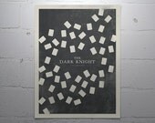The DARK KNIGHT - movie poster: 12x16" fine art print