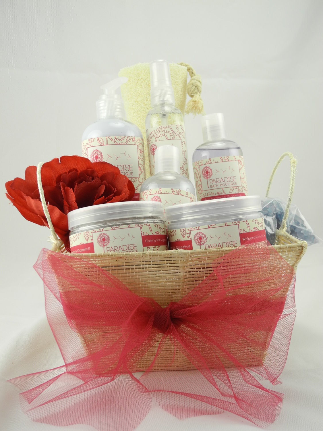 Paradise Pamper Me Deluxe Gift Set - Pomegranate Grapefruit