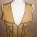 Festival Faux Suede Vest with Crochet