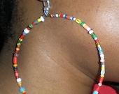 Multi-color African beads