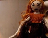 pocket doll, cotton print dress