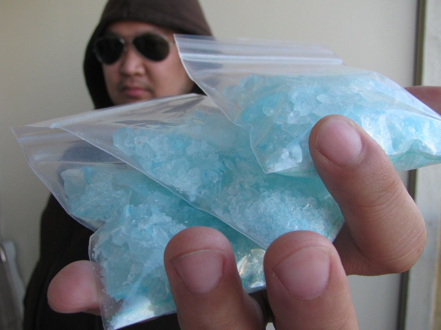 2 Pack - Heisenberg Blue Glass Rock Candy