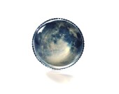 Moon Ring Wearable Art Space Jewelry Galaxy Planet Solar System Adjustable Photo Silver Art Nature  Fantasy