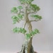 Japanese Chinese Bonsai Tree Wire Beaded Sculpture Home Decor