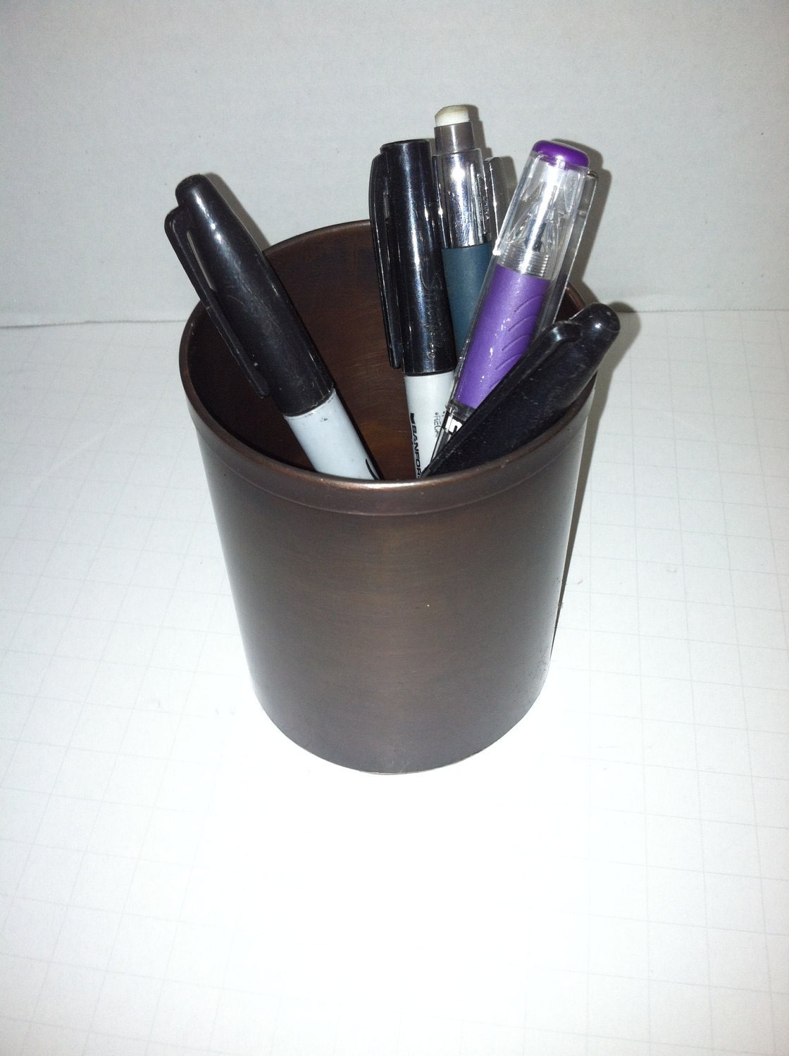Copper Pencil Holder (Discount)