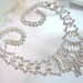 Rhinestone Wedding Necklace - Signed Belle 1344ag-012312000