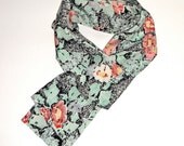 Stylish Handmade Floral Print Scarf
