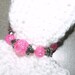 white crochet bunny hat for child