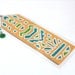 Graphic Modern Tribal Bookmark - Original Art - Medium size