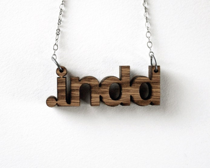 InDesign Necklace