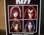 KISS 1979 Louisville Kentucky "Freedom Hall - Return Of KISS" Concert Standup Display