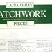 Quilt Patchwork Fabric Pieces by Laura Ashley