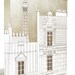 PARIS - Original acrylic painting on canvas board - Paris painting, Art, Ready to hang,Eiffel tower,Gold,Paris decor,white,French fine art