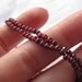 4mm Garnet Beads, Handcut, Round - Sold by the 14"Strand, choose a single or multiple strands from the 'Options' menu