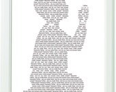 Inspirational lds primary song Childs Prayer Black and White Typography Art Print of Boy Praying -8x10"