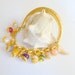 colored natural stone gold plated bracelet