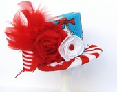 Mini Top Hat Headband, Alice in Wonderland themed Tea Party, CAT In The HAT, Birthday, Costume, Photo Prop, from Truly Sweet Circus