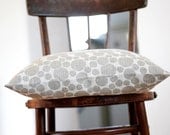 2 Pillow covers linen grey - decorative covers -throw pillows -shams - 20x20