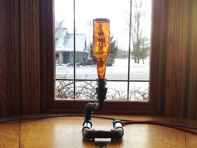 Industrial Brewery Lamp - OHIO - Steampunk Lighting - Bar Furniture - Table Lamp - Fixture