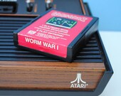 Worm War I Atari 2600 Game Cartridge - StrangeBeauty